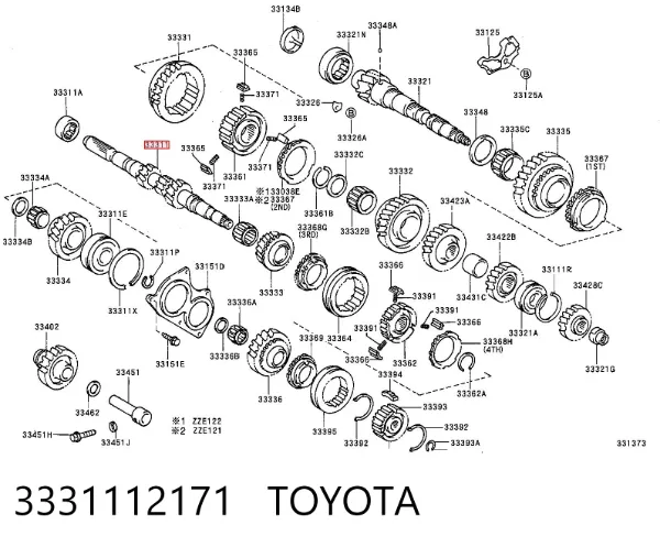  3331112171 Toyota