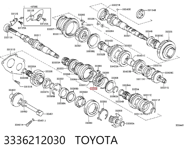  3336212030 Toyota