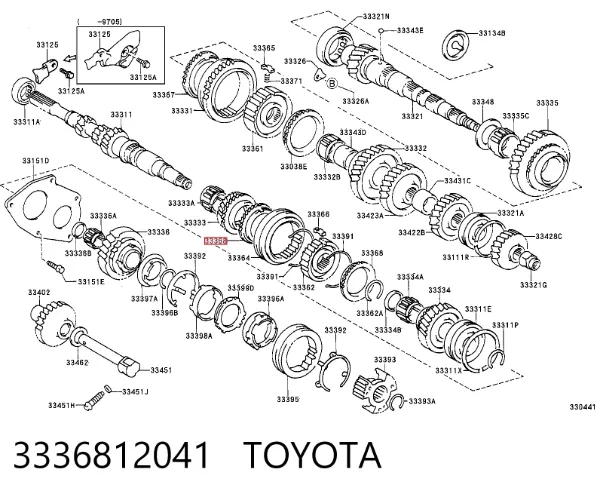  3336812041 Toyota