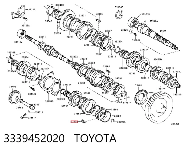  3339452020 Toyota