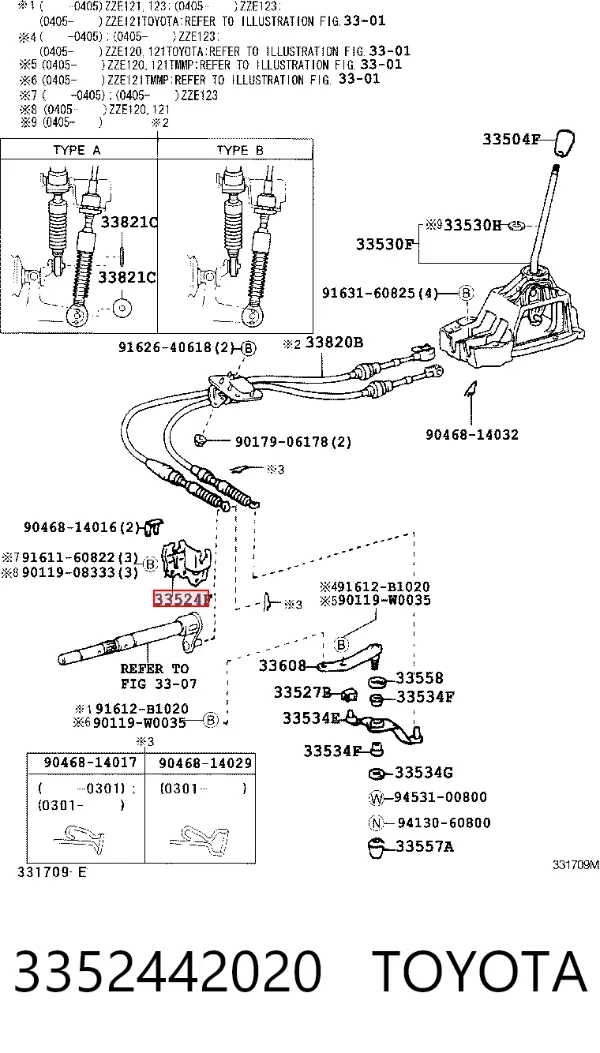  3352442020 Toyota