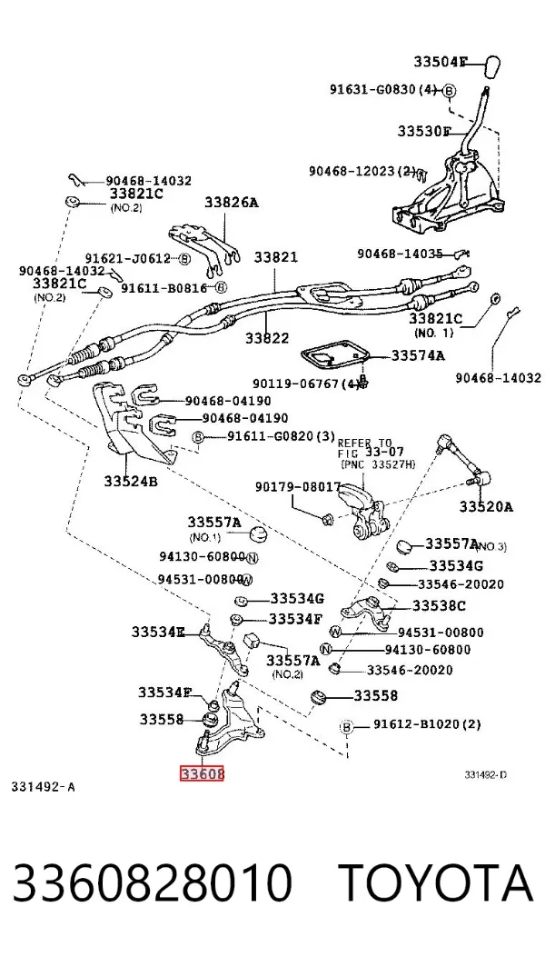  3360828010 Toyota