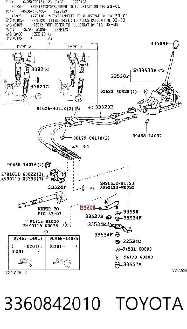  3360842010 Toyota