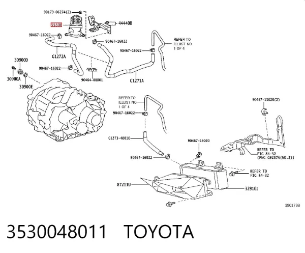 Bomba da Direção hidrâulica assistida Lexus RX 270/350/450H