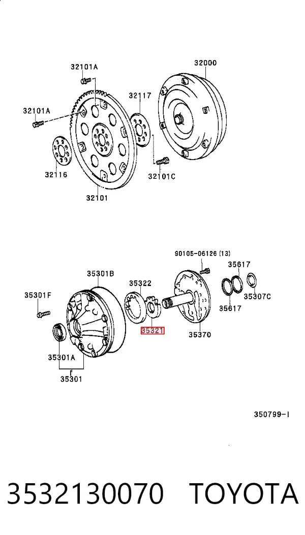  3532130070 Toyota