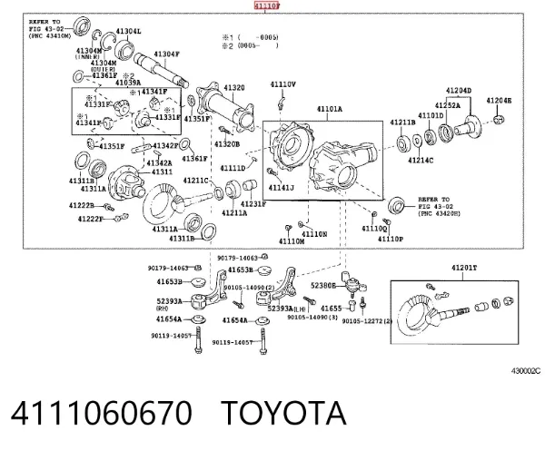  4111060670 Toyota