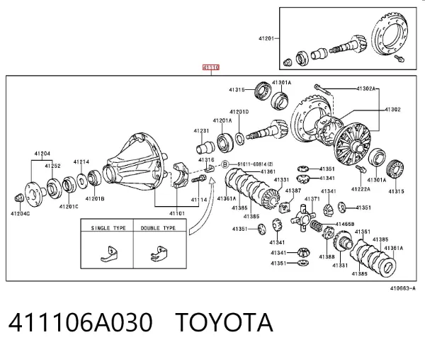  411106A030 Toyota