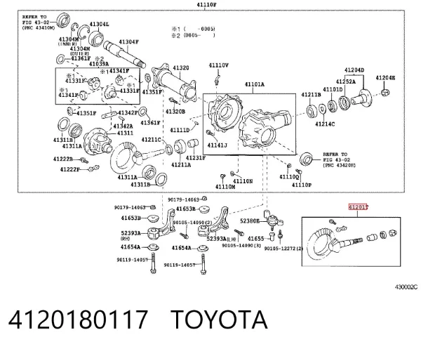  4120180117 Toyota
