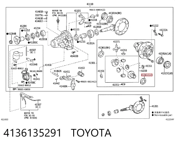  4136135291 Toyota