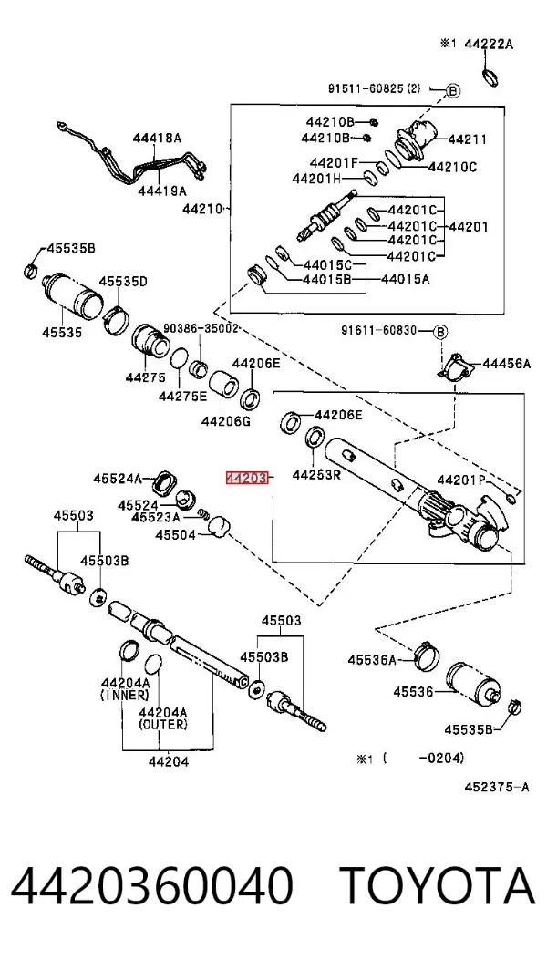  4420360040 Toyota