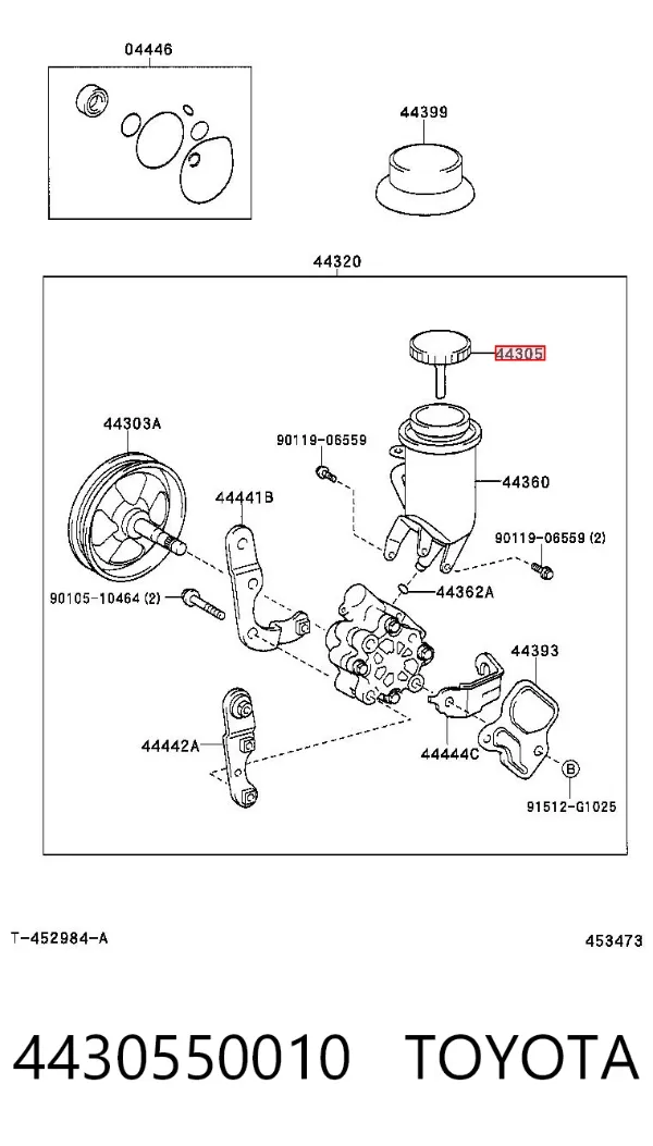  4430550010 Toyota