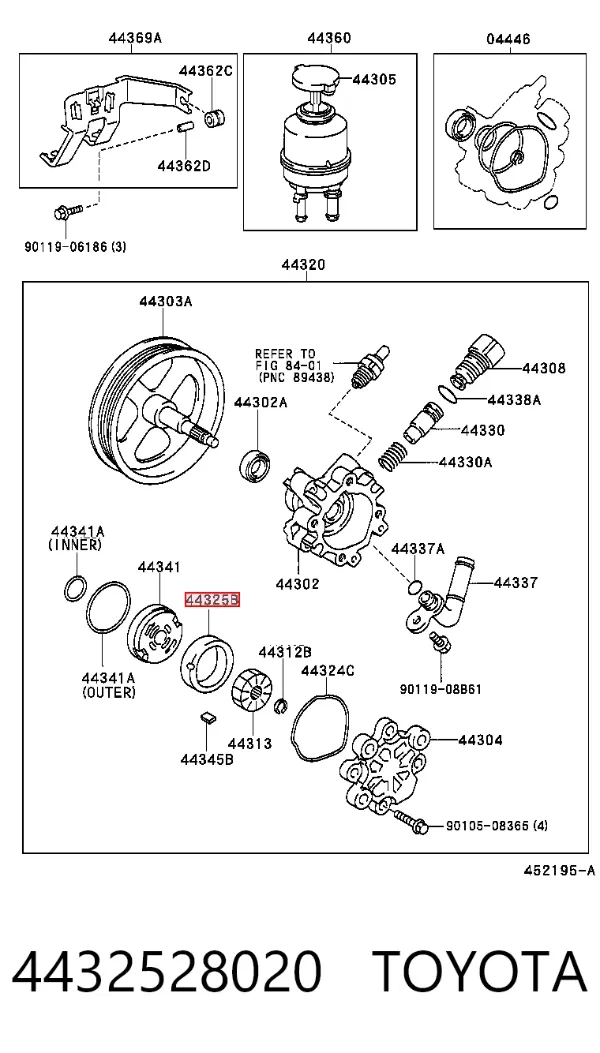  4432528020 Toyota