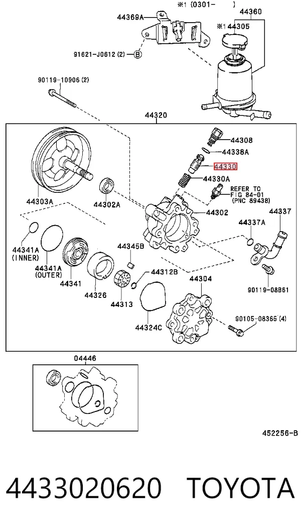  4433020620 Toyota