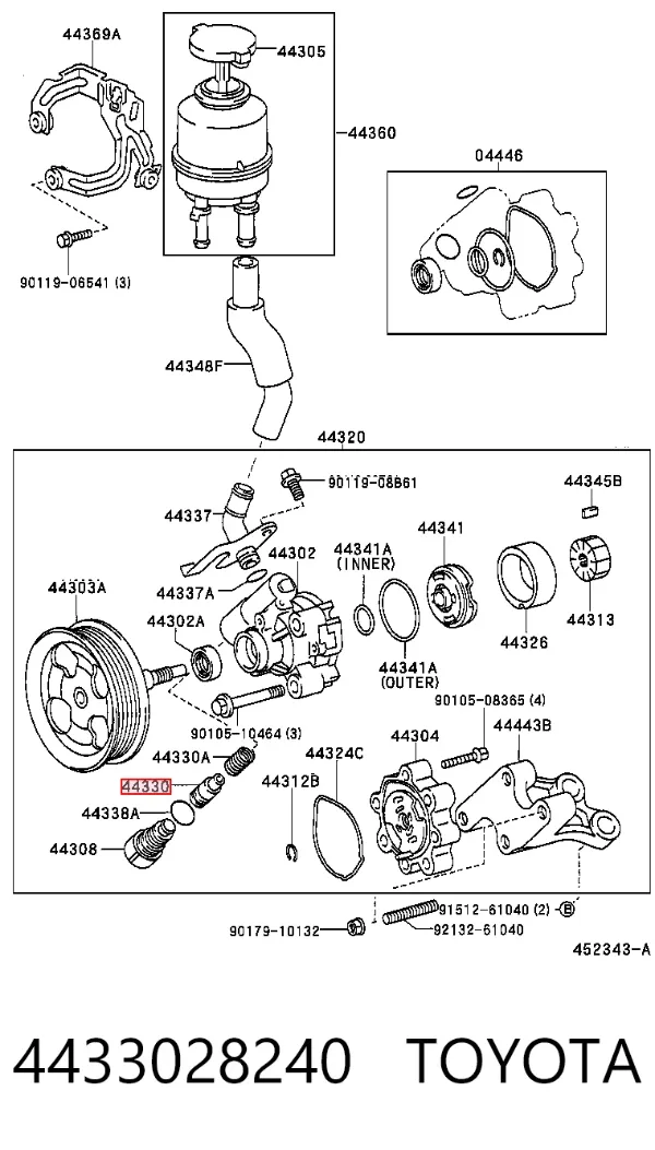  4433028240 Toyota