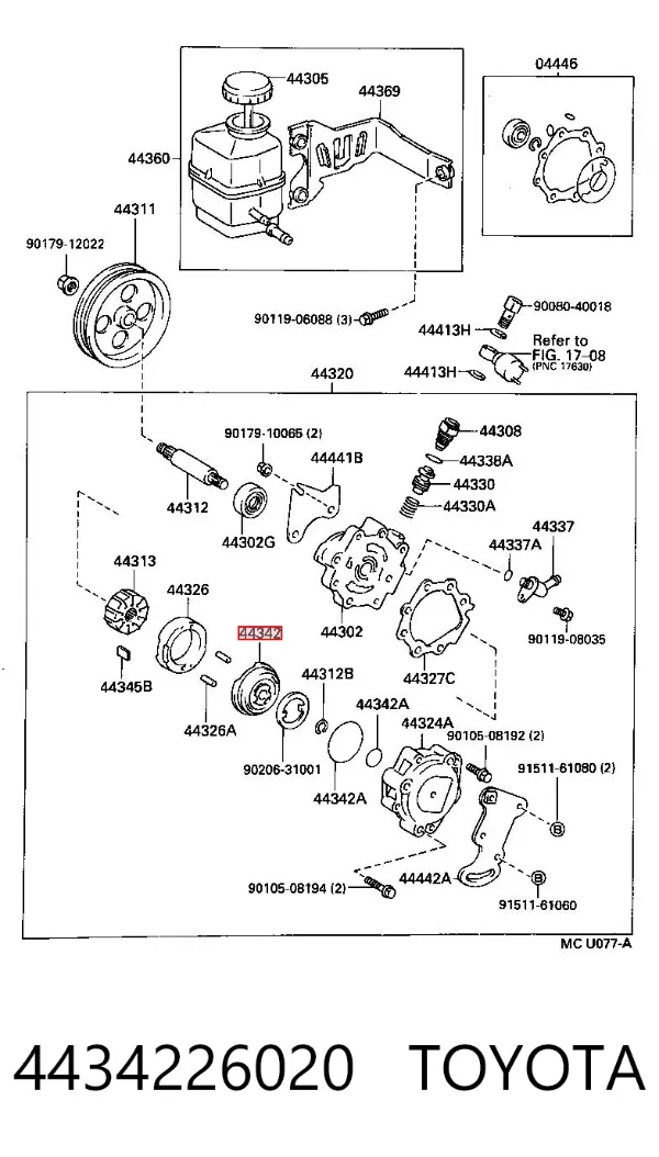  4434226020 Toyota