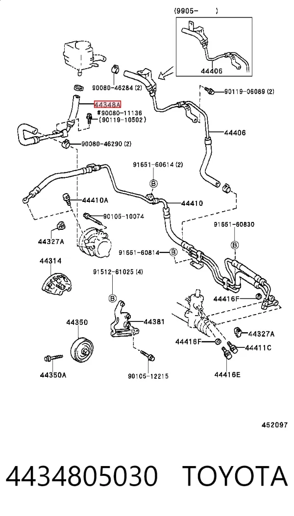  4434805030 Toyota