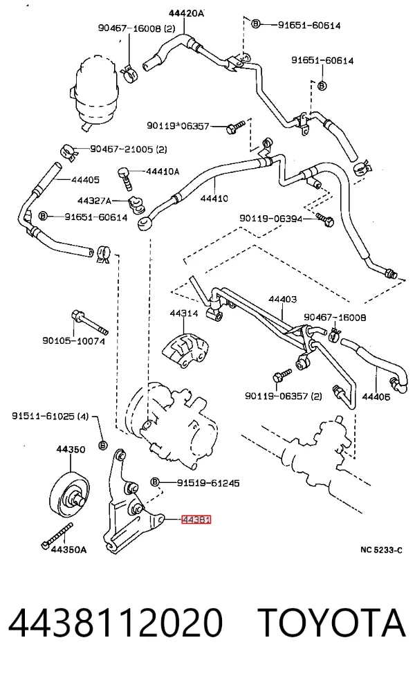  4438112020 Toyota