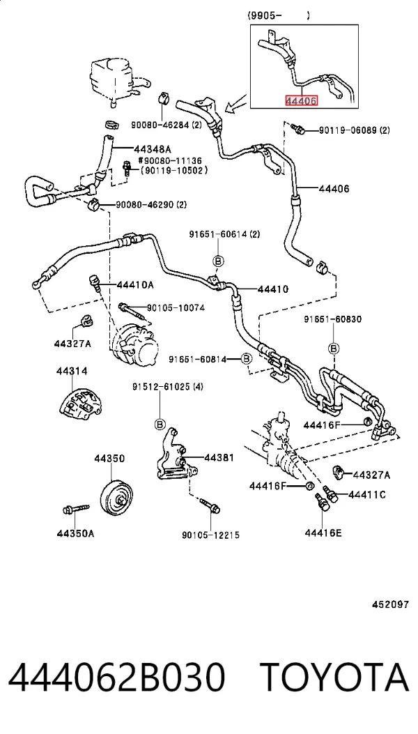  444062B030 Toyota