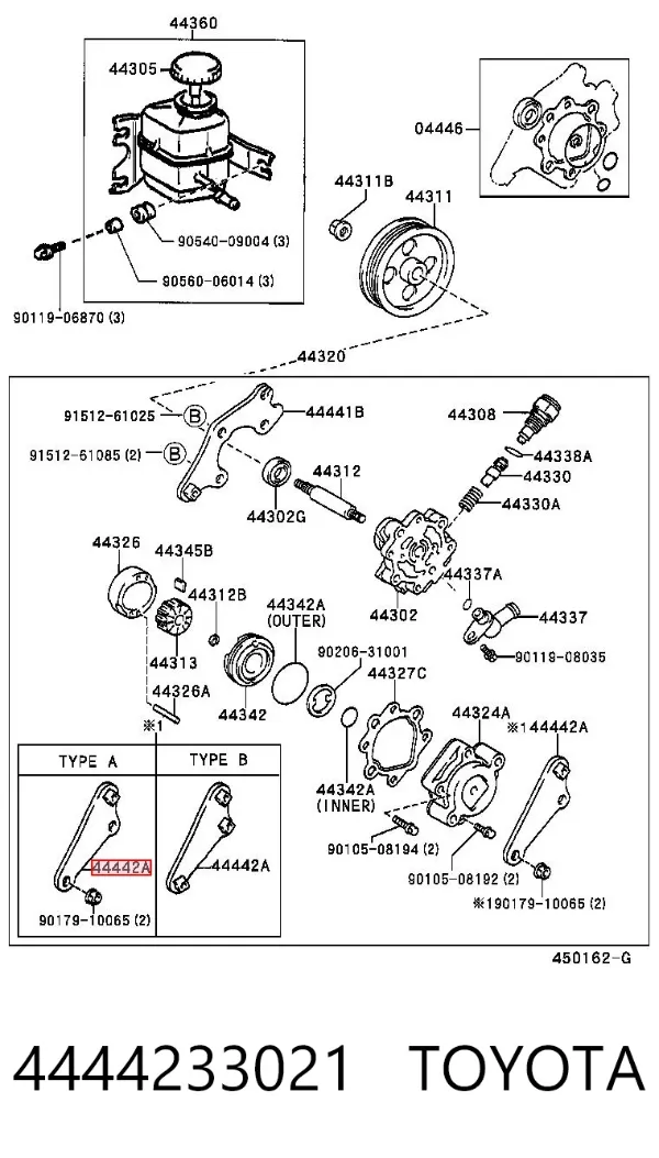  4444233021 Toyota