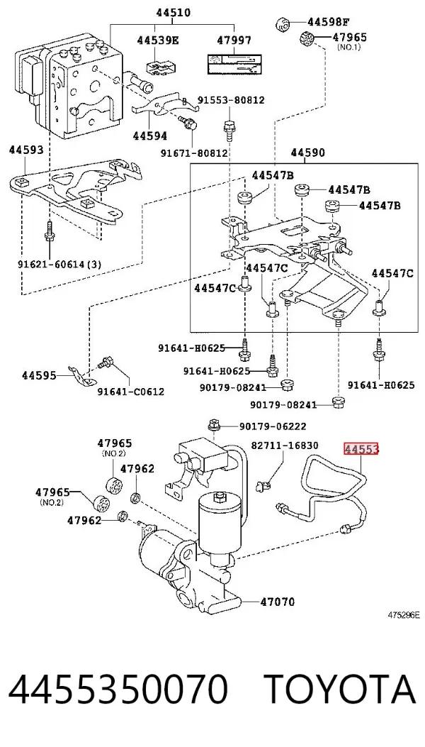  4455350070 Toyota