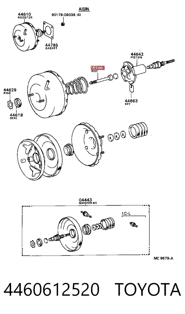  4460612520 Toyota