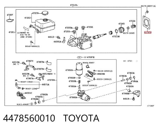  4478560010 Toyota