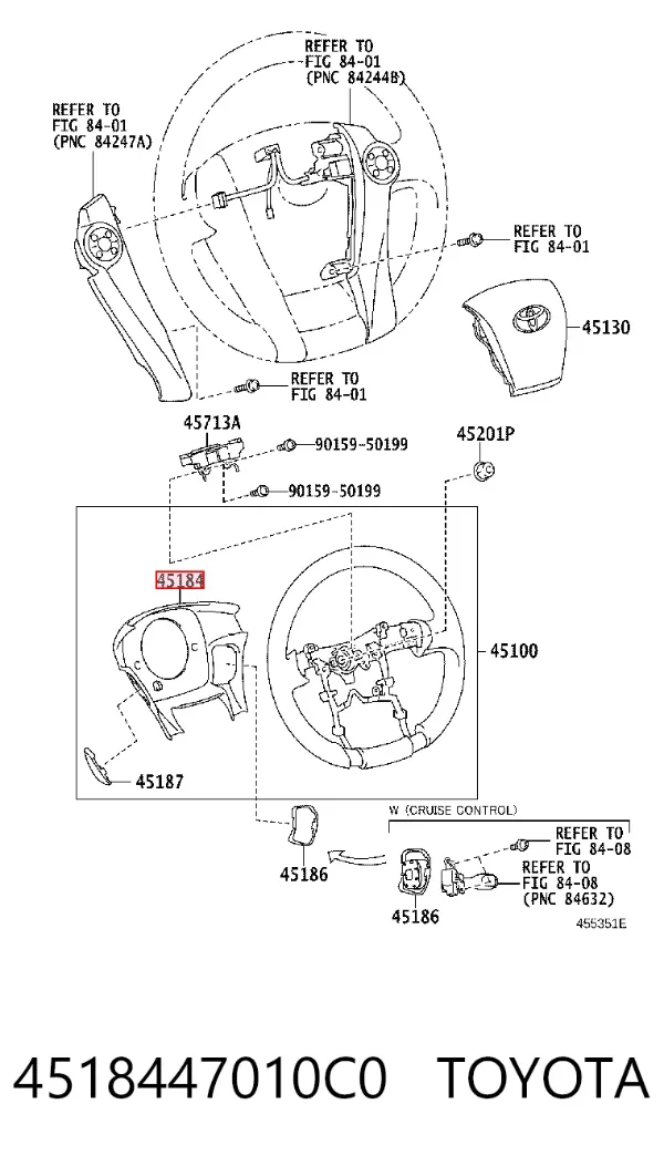  4518447010C0 Toyota