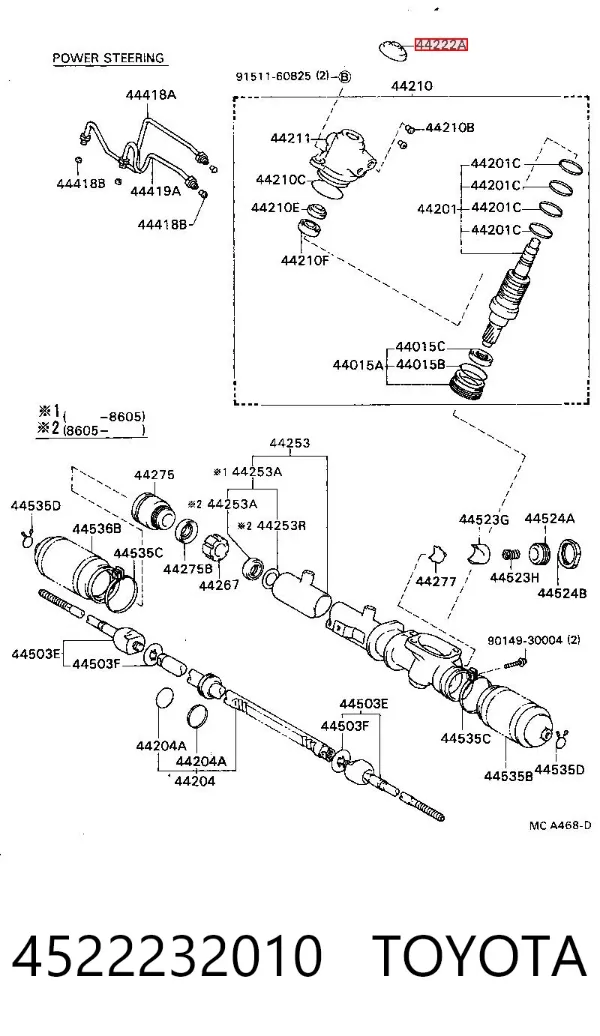  4522232010 Toyota