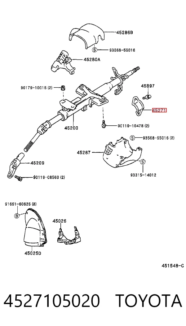  4527105020 Toyota