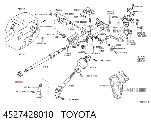  4527428010 Toyota