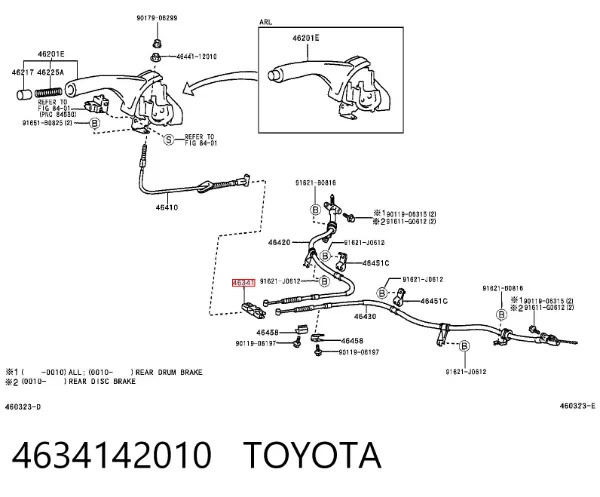  4634142010 Toyota