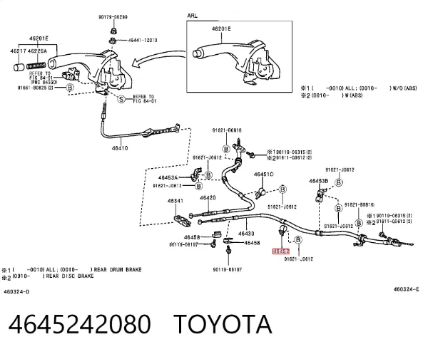  4645242080 Toyota