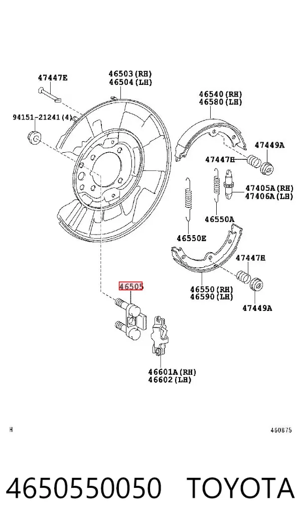  4650550050 Toyota