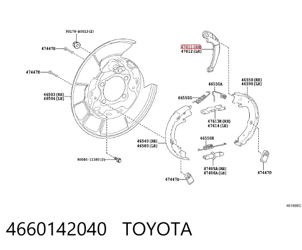  4660142040 Toyota