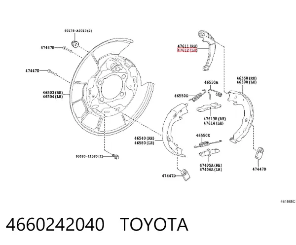  4660242040 Toyota