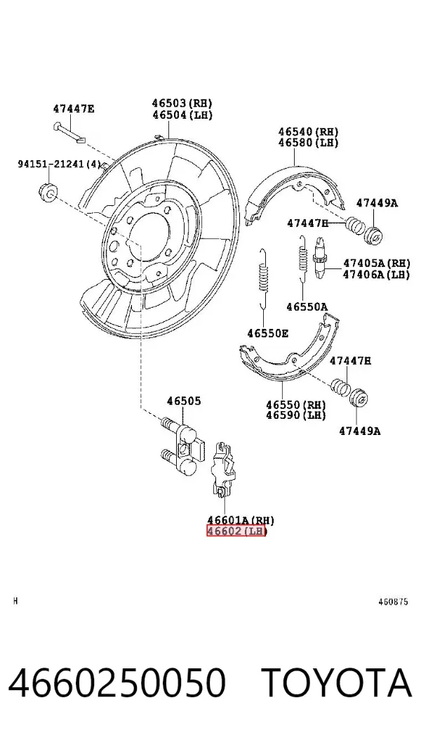  4660250050 Toyota