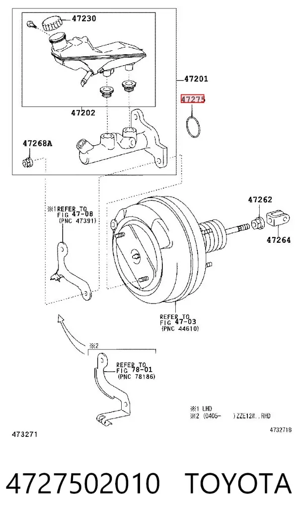  4727502010 Toyota