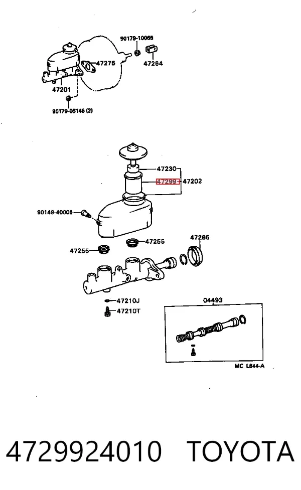  4729924010 Toyota