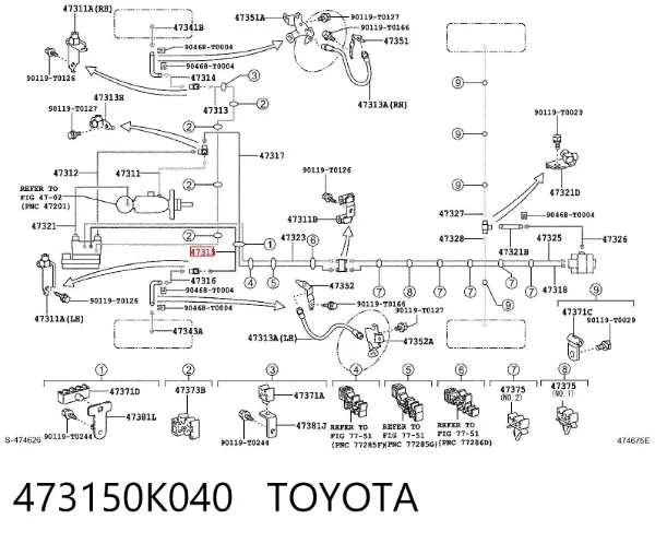  473150K040 Toyota