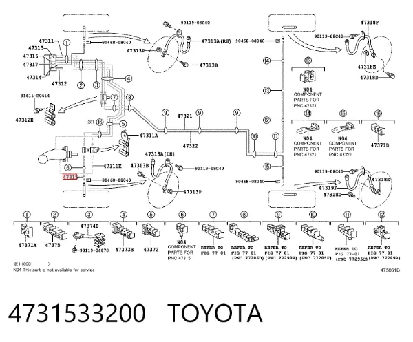  4731533200 Toyota