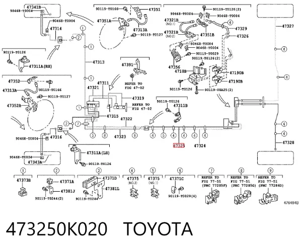  473250K020 Toyota