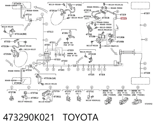  473290K021 Toyota