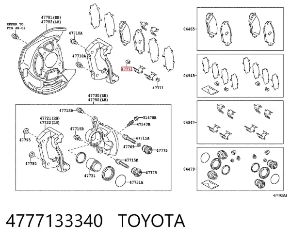 4777133340 Toyota