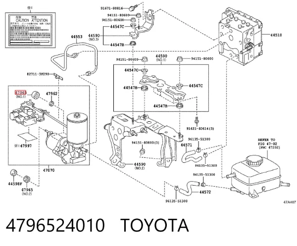  4796524010 Toyota