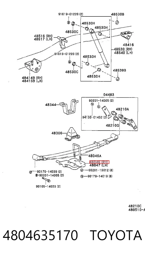  4804635170 Toyota