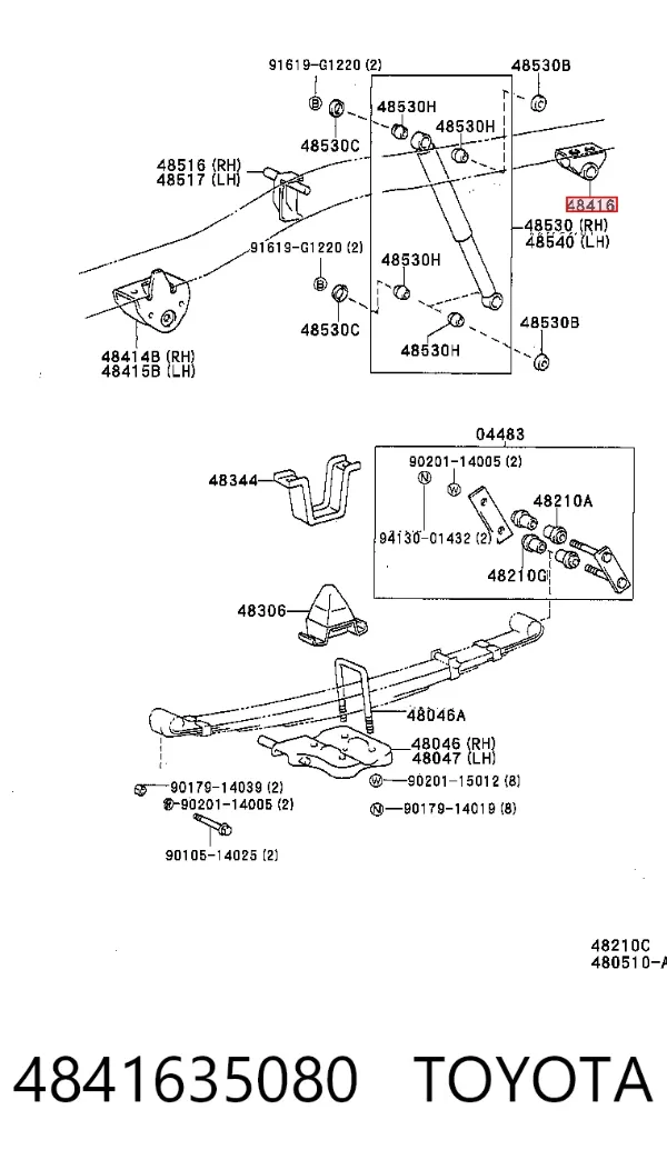  4841635080 Toyota