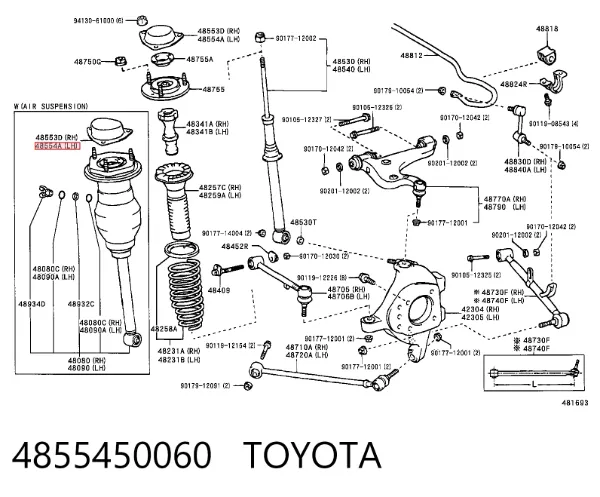  4855450060 Toyota