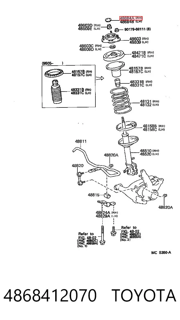  4868412070 Toyota