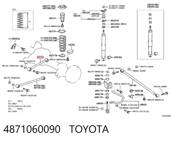 4871060090 Toyota