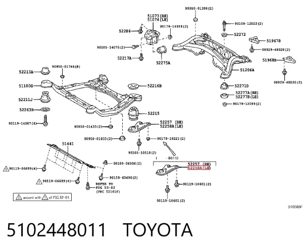  5102448011 Toyota